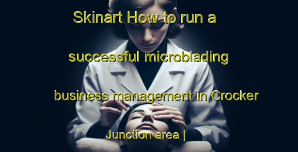 Skinart How to run a successful microblading business management in Crocker Junction area | MicrobladingTraining | MicrobladingClasses | SkinartTraining-United States